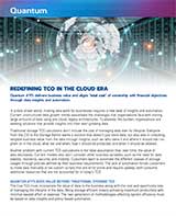 Redefining TCO for the Cloud